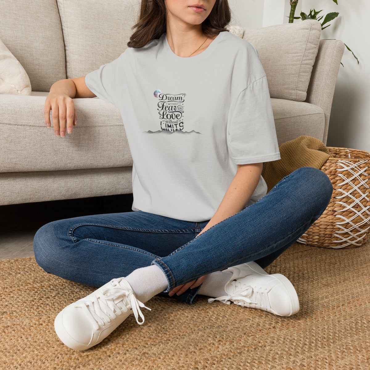 Inspiring 'Dream Without Fear, Love Without Limits' T-Shirt