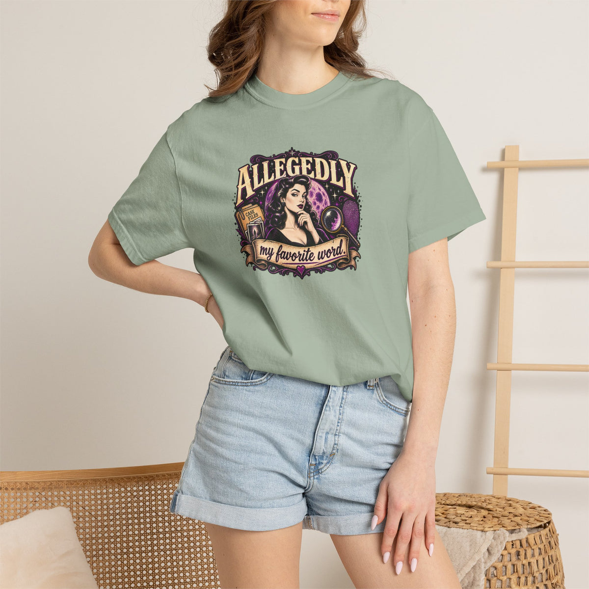 Allegedly My Favorite Word Graphic T-Shirt