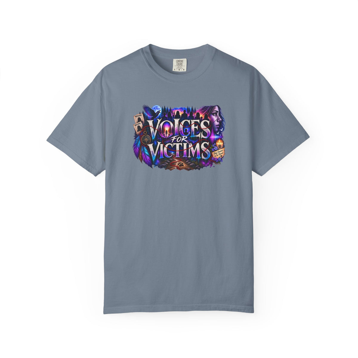 Voices for Victims Graphic T-Shirt — Support & Awareness Tee