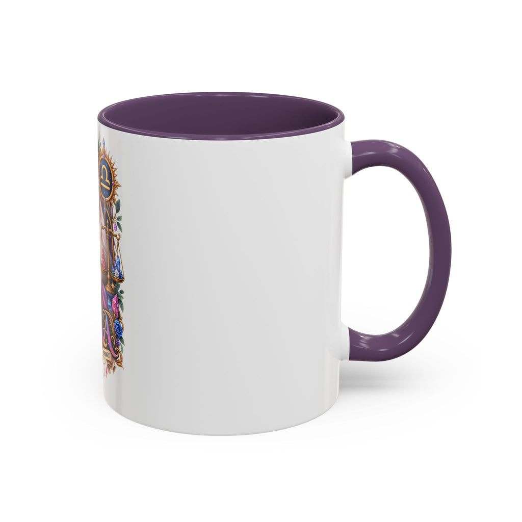 Libra Persian Cat Accent Coffee Mug — Zodiac Horoscope Gift (11/15oz)