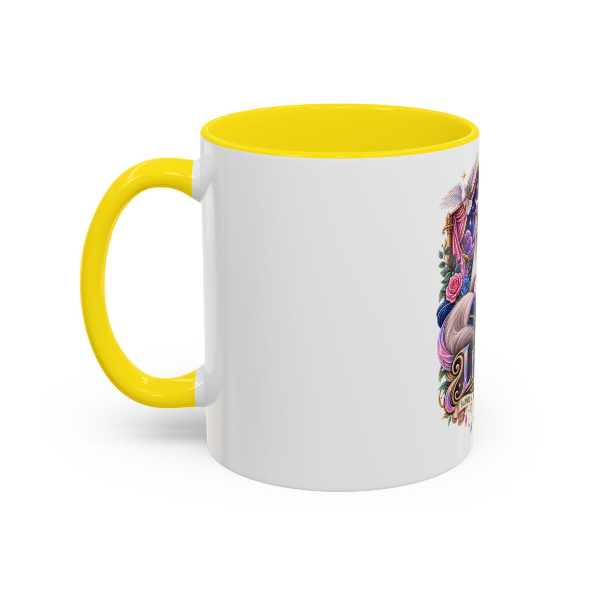 Libra Persian Cat Accent Coffee Mug — Zodiac Horoscope Gift (11/15oz)