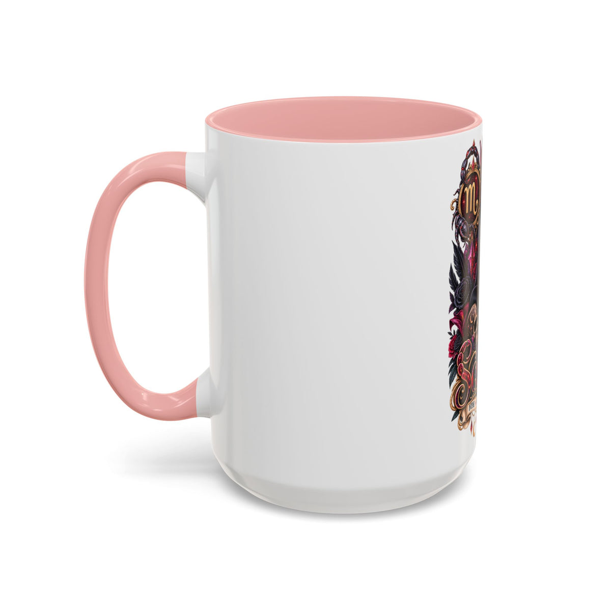 Scorpio Zodiac Black Cat Accent Coffee Mug – Astrology Gift (11oz & 15oz)