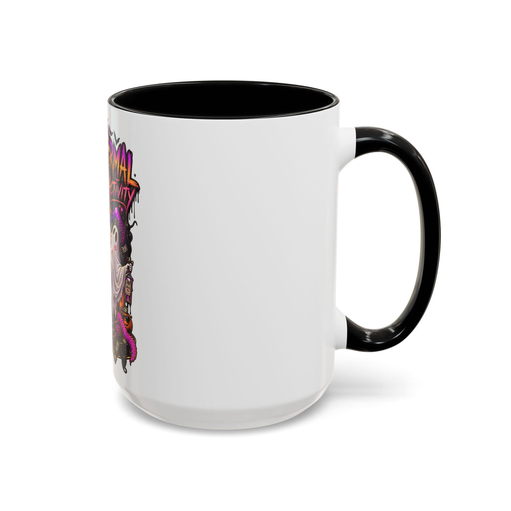 Coffee Mug — 'Paranormal Activity' Ghost Pole Dancing Halloween Accent Mug (11/15oz)