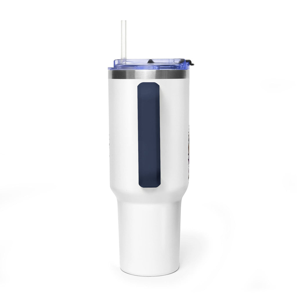 40oz Vacuum Tumbler - "Allegedly" Retro Detective Graphic