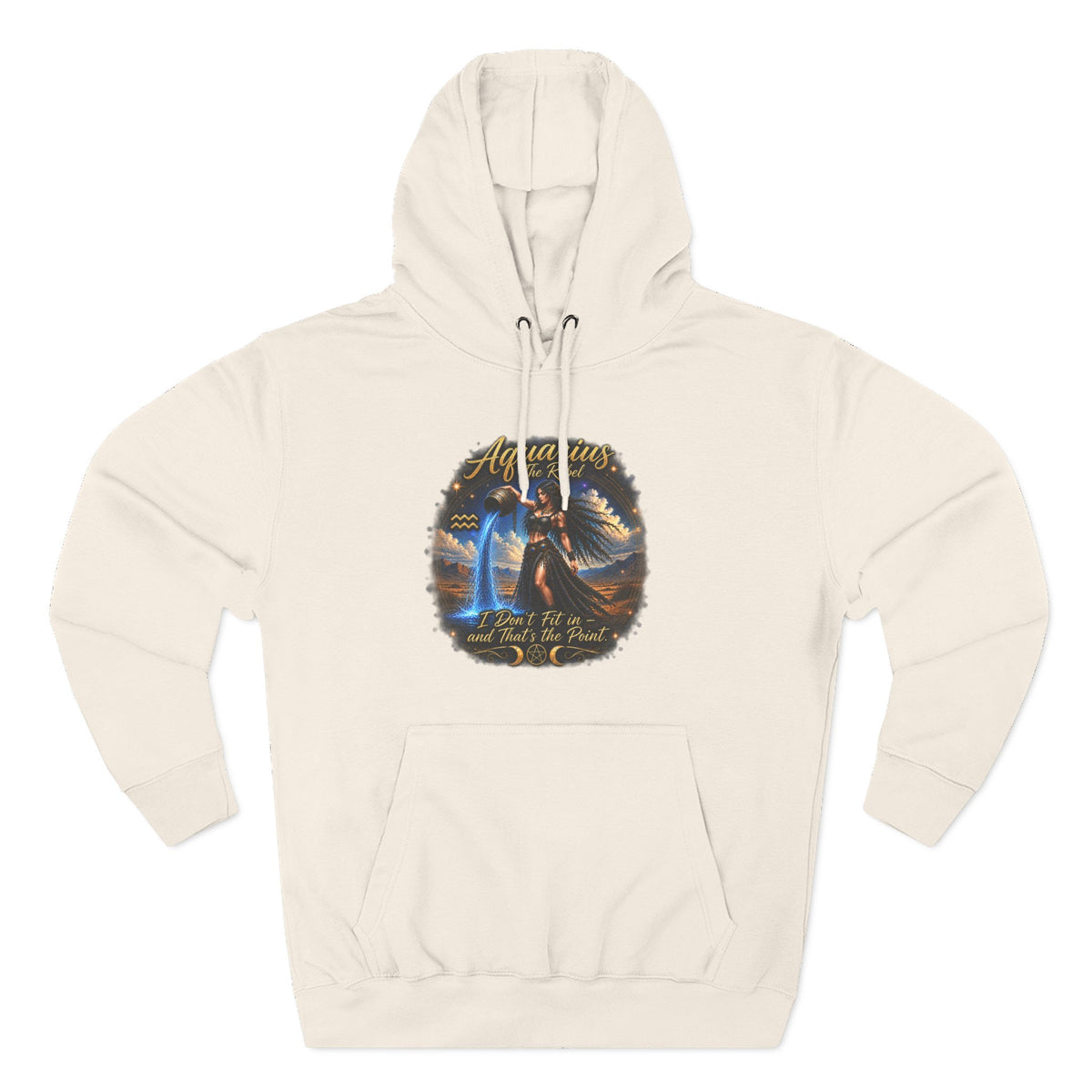Aquarius Rebel Zodiac Hoodie
