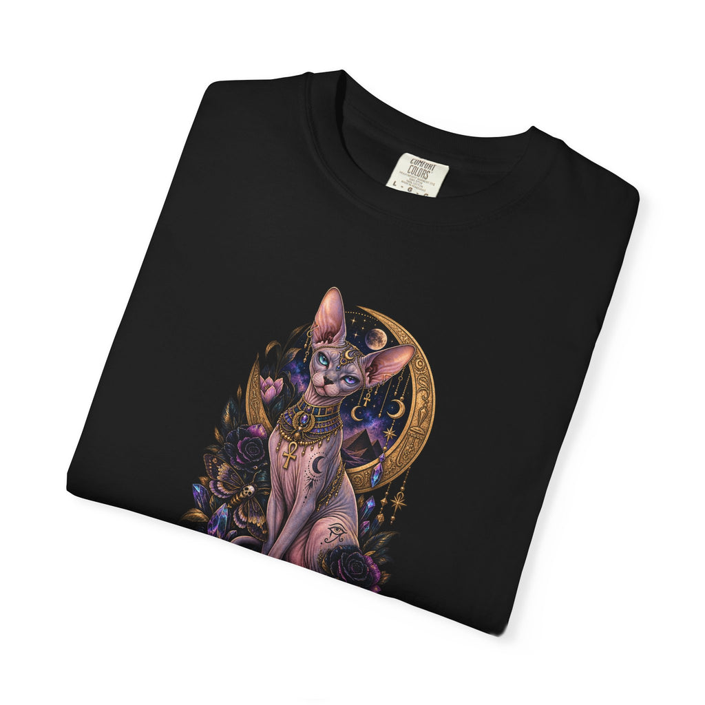 Egyptian Sphynx Moon cat Graphic T-Shirt