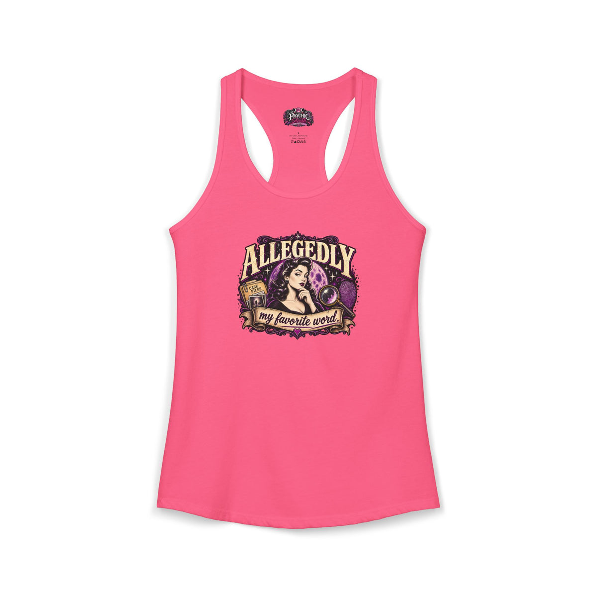 Allegedly My Favorite Word Graphic Tank