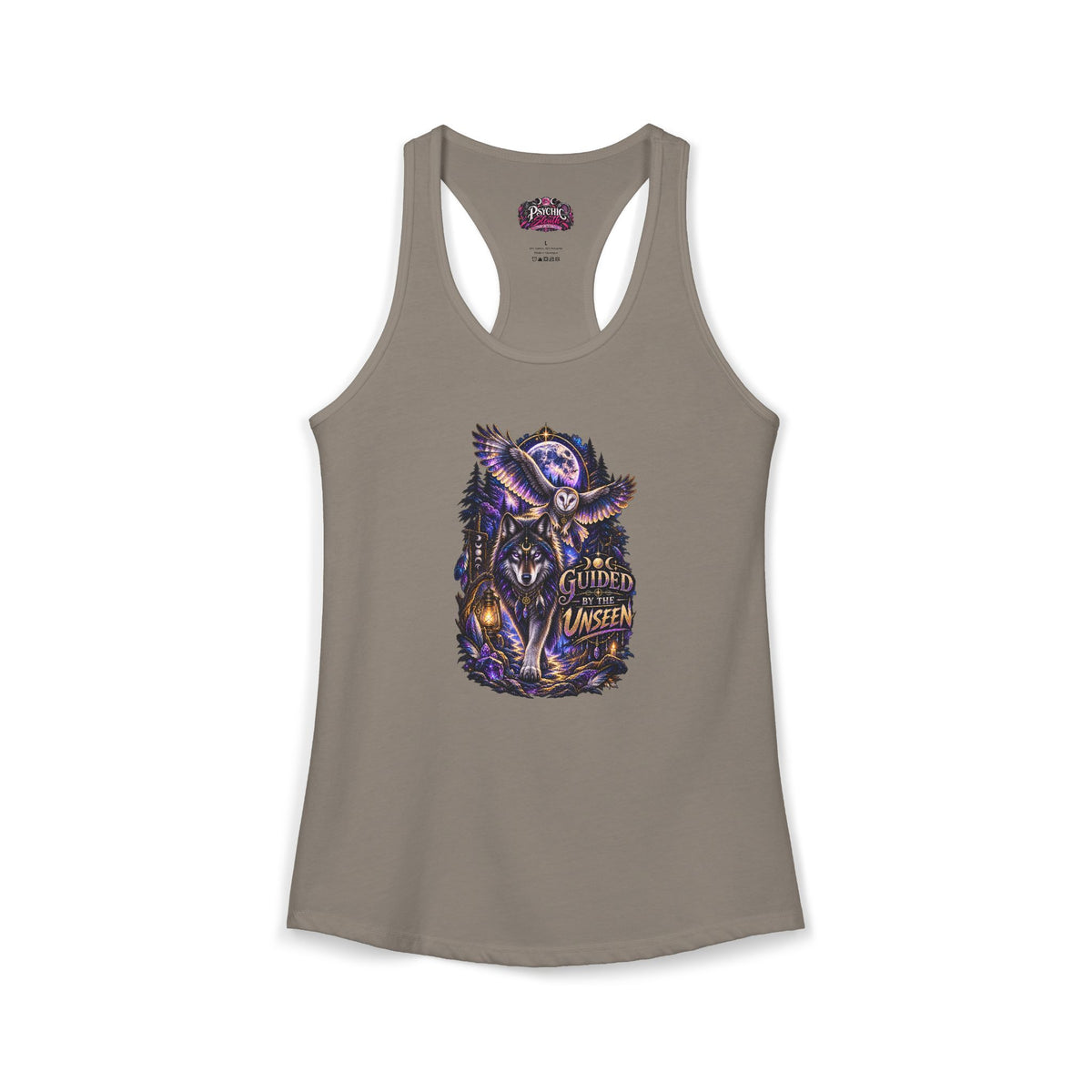 Guided by the Unseen Wolf and Owl Spirit Animal Tank
