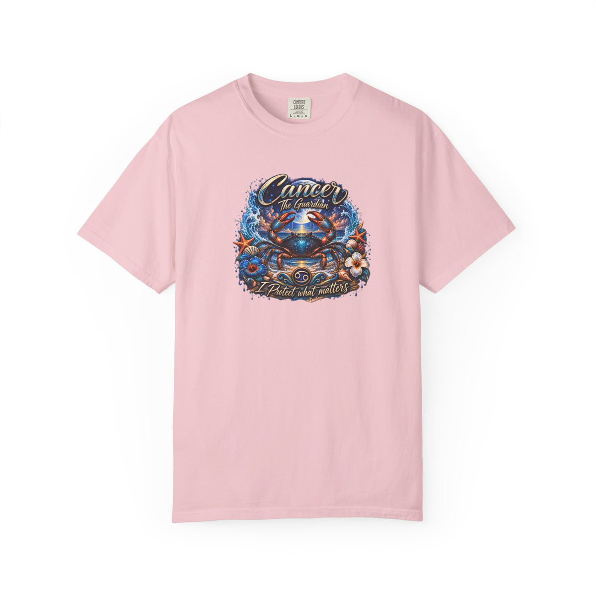 Cancer The Guardian Zodiac Tee- Born Devoted
