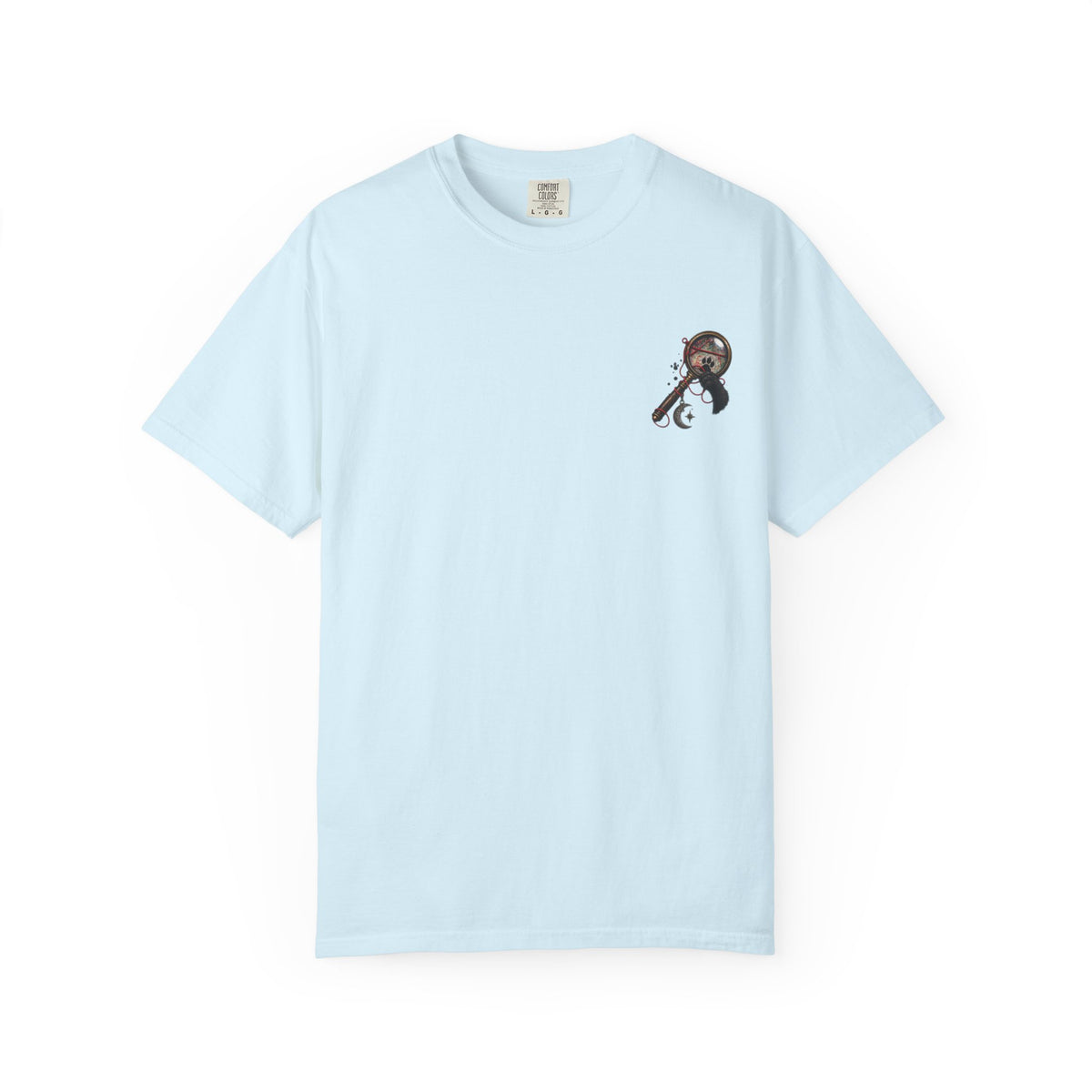 Mystery Evidence Board T-Shirt — Crime Scene Collage Graphic Tee