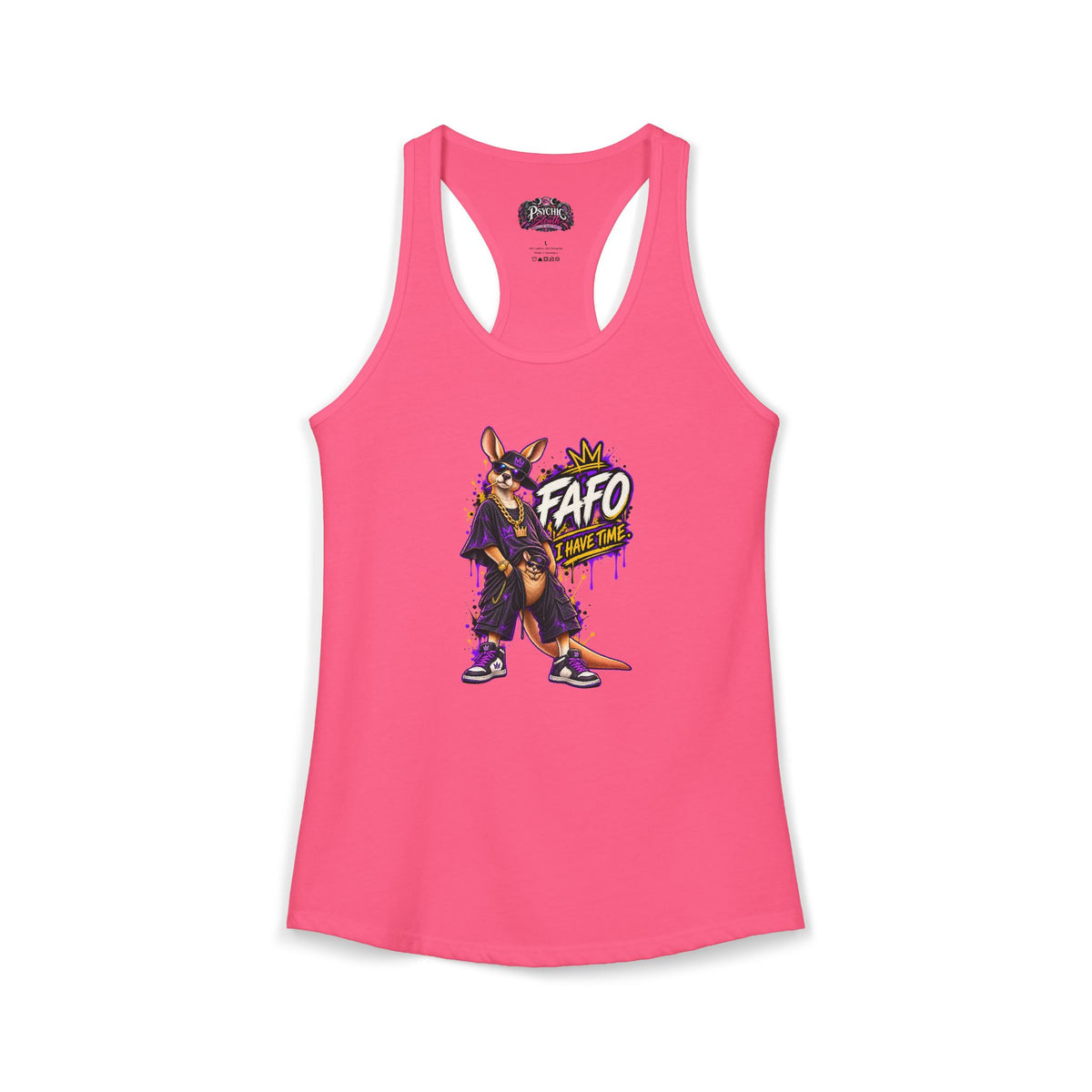 FAFO Kangaroo Graphic Tank - Sarcastic Tank
