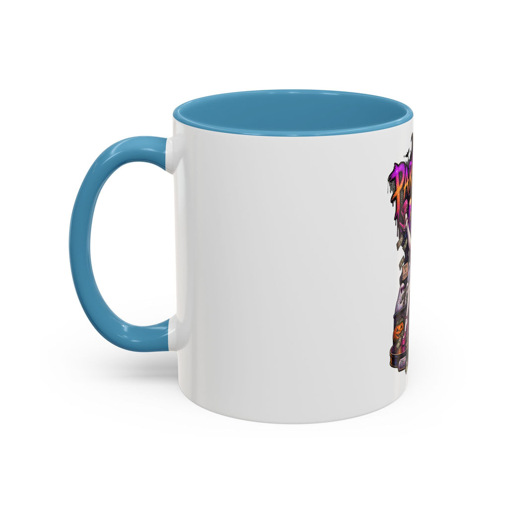 Coffee Mug — 'Paranormal Activity' Ghost Pole Dancing Halloween Accent Mug (11/15oz)