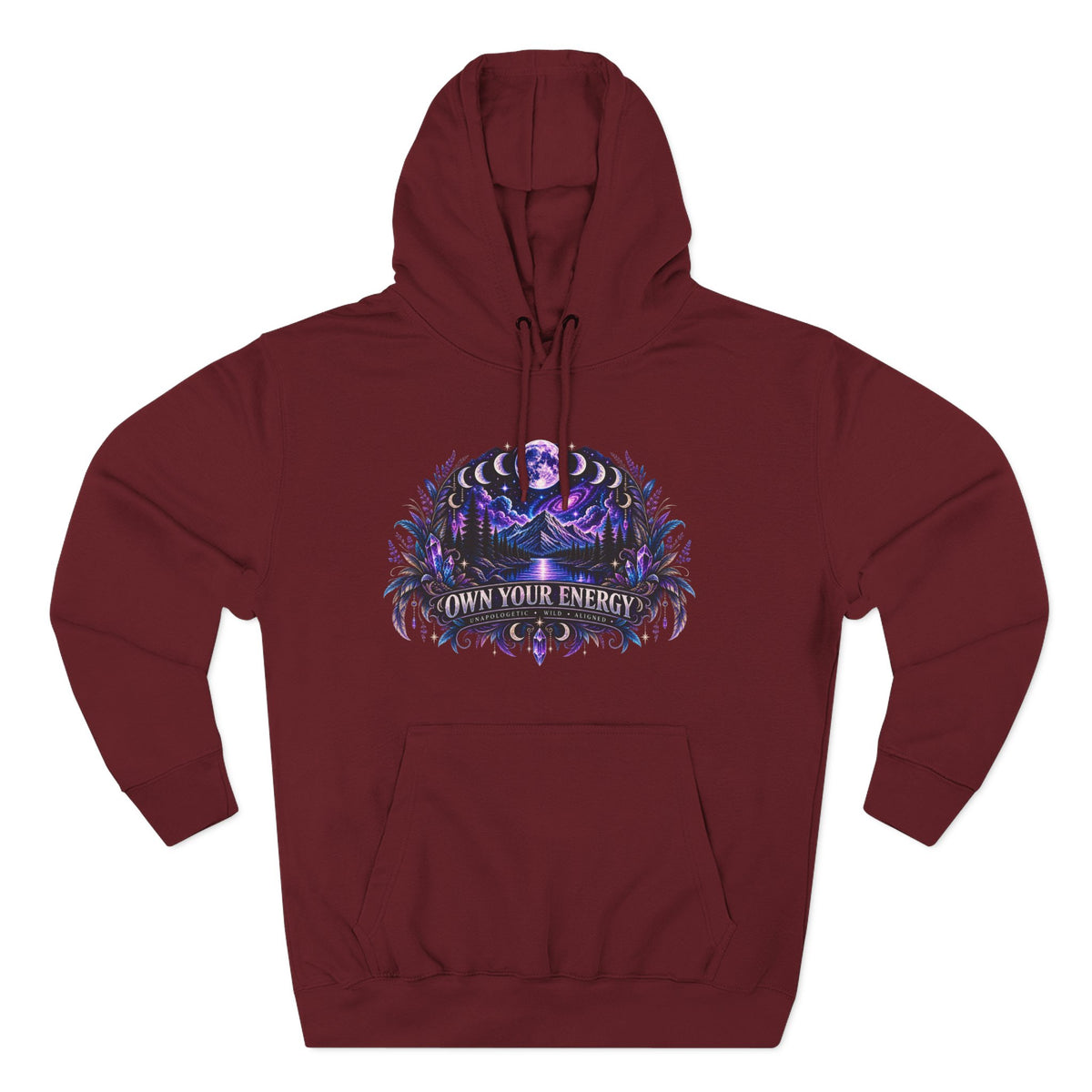 Own Your Energy Hoodie — Cosmic Motivational Pullover