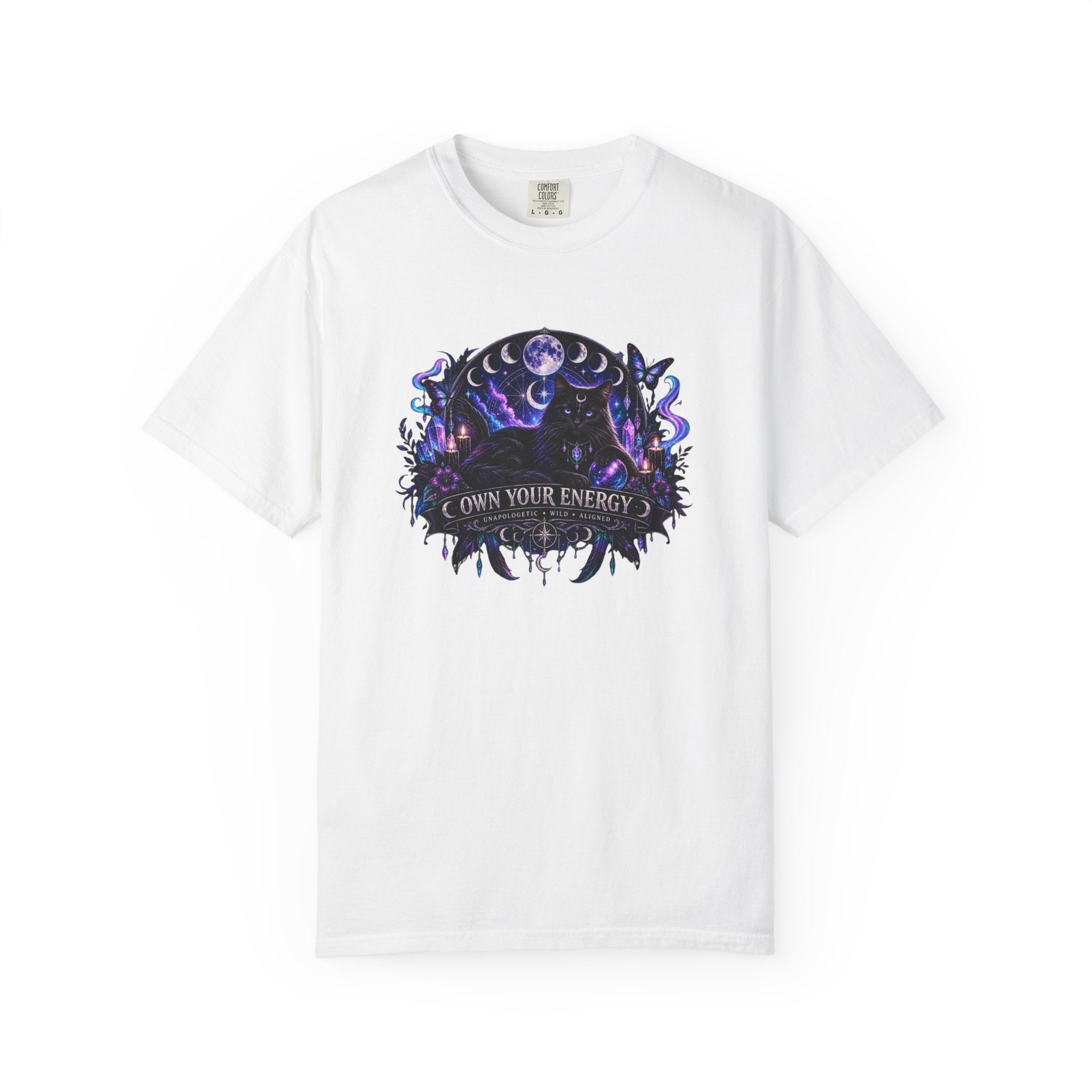 Own Your Energy T-Shirt — Mystic Moon Forest Graphic Tee