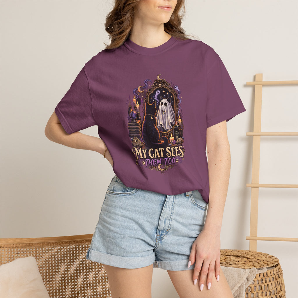 My Cat Sees Ghosts T-Shirt