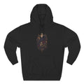 Raven Skull Graphic Hoodie — Gothic Fleece Pullover