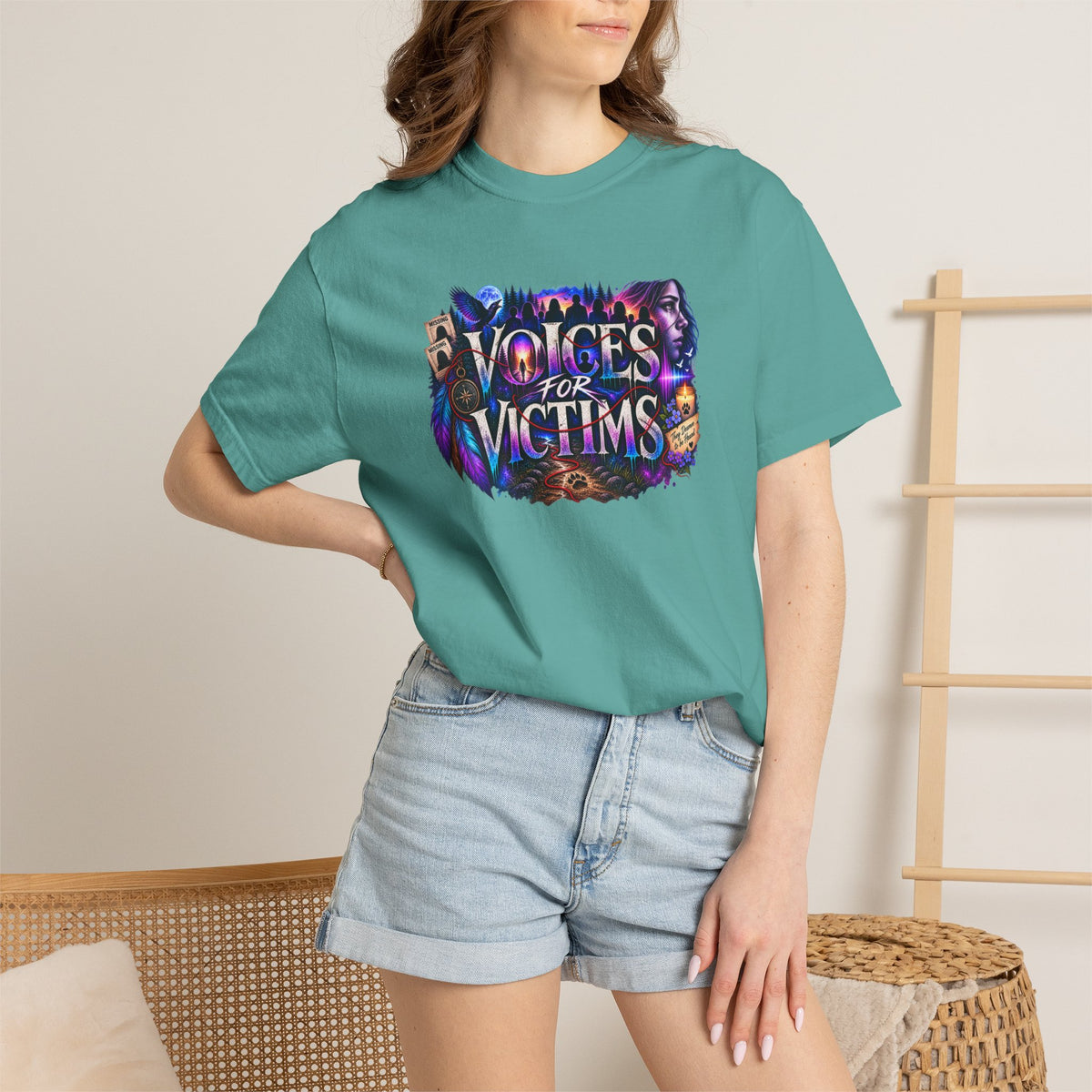 Voices for Victims Graphic T-Shirt — Support & Awareness Tee