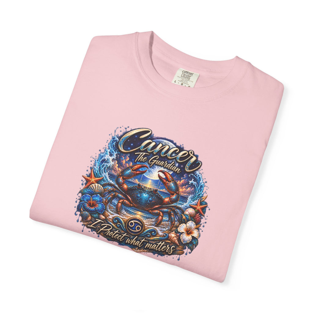 Cancer The Guardian Zodiac Tee- Born Devoted