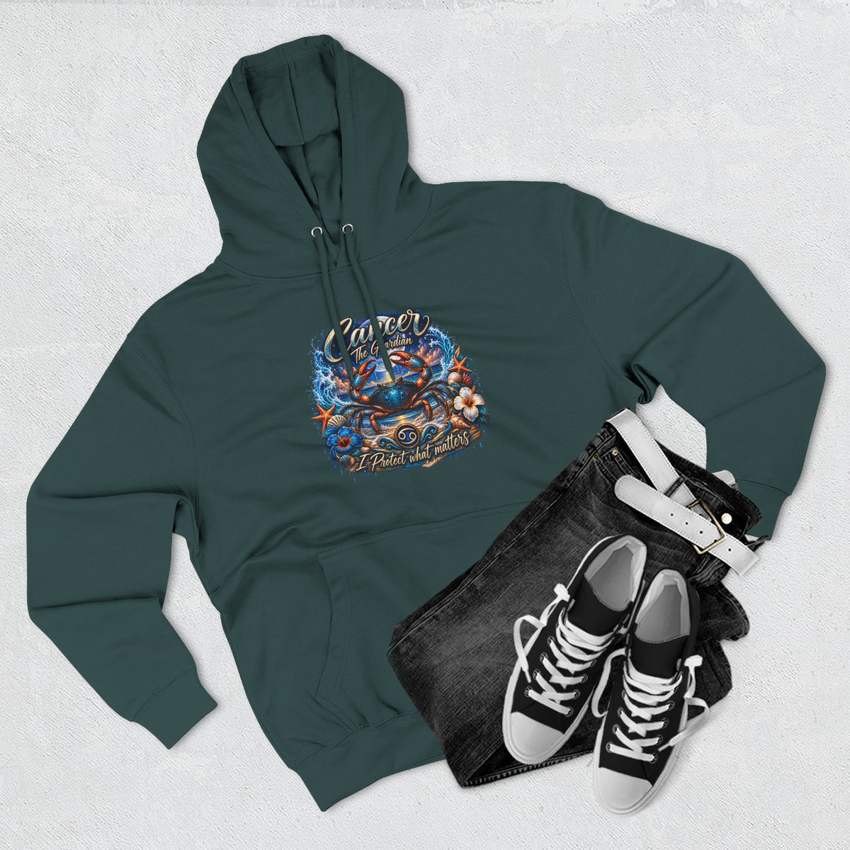 Cancer Zodiac Sign- The Guardian Archetype Hoodie