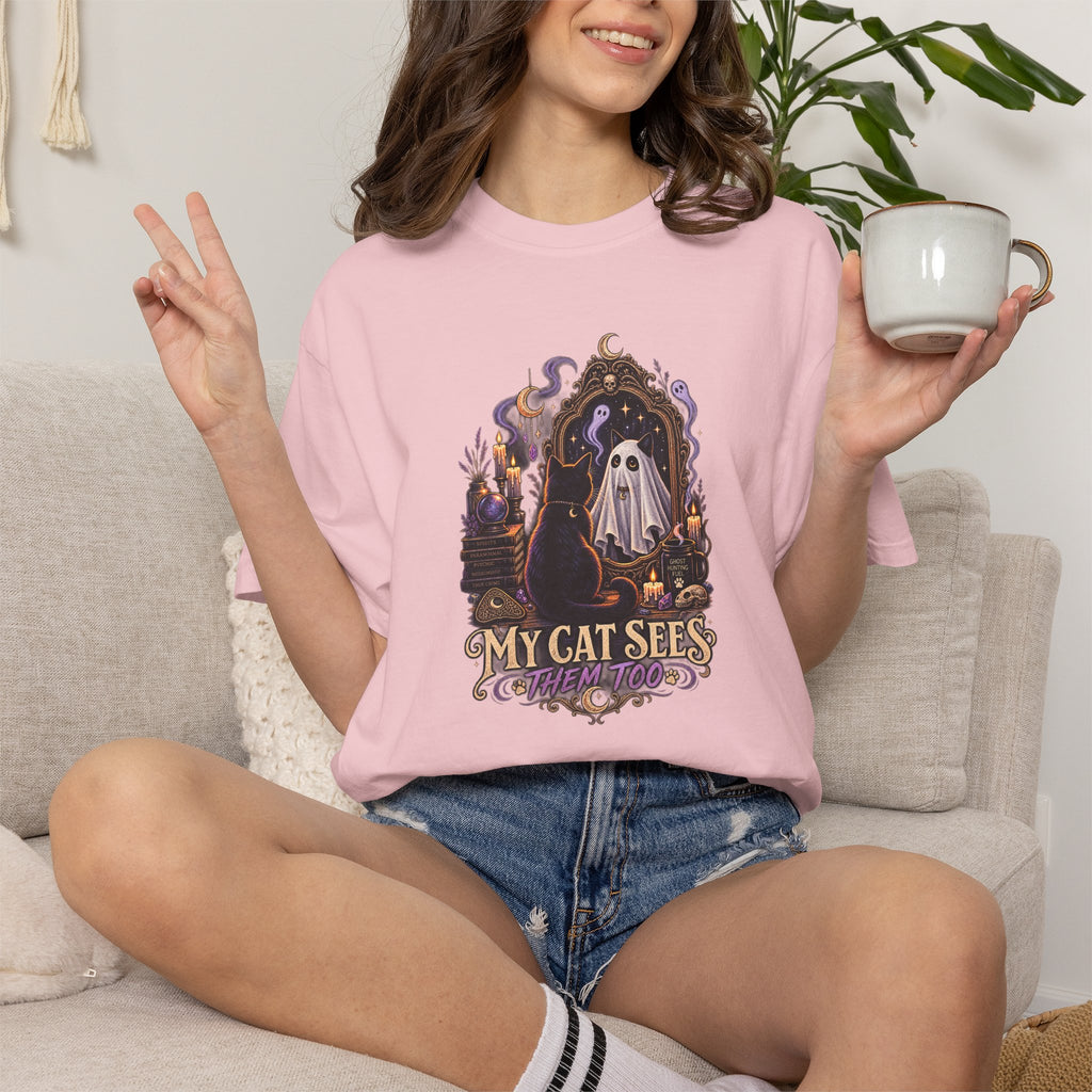 My Cat Sees Ghosts T-Shirt