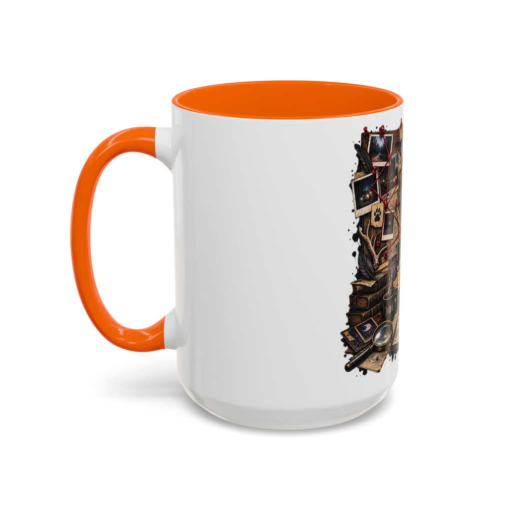 Conspiracy Board Coffee Mug — Detective Mystery Map Design (11/15oz)