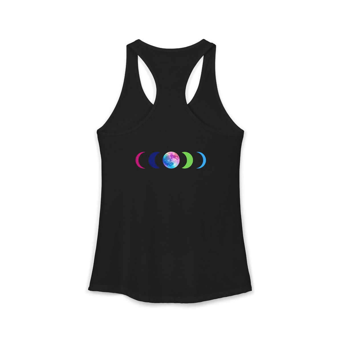 Rainbow Wolf Tank Top | Women's Racerback