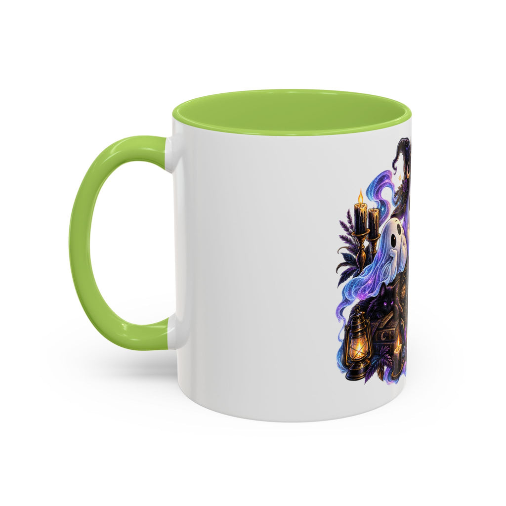 Halloween Ghost Ouija Accent Coffee Mug (11/15oz)