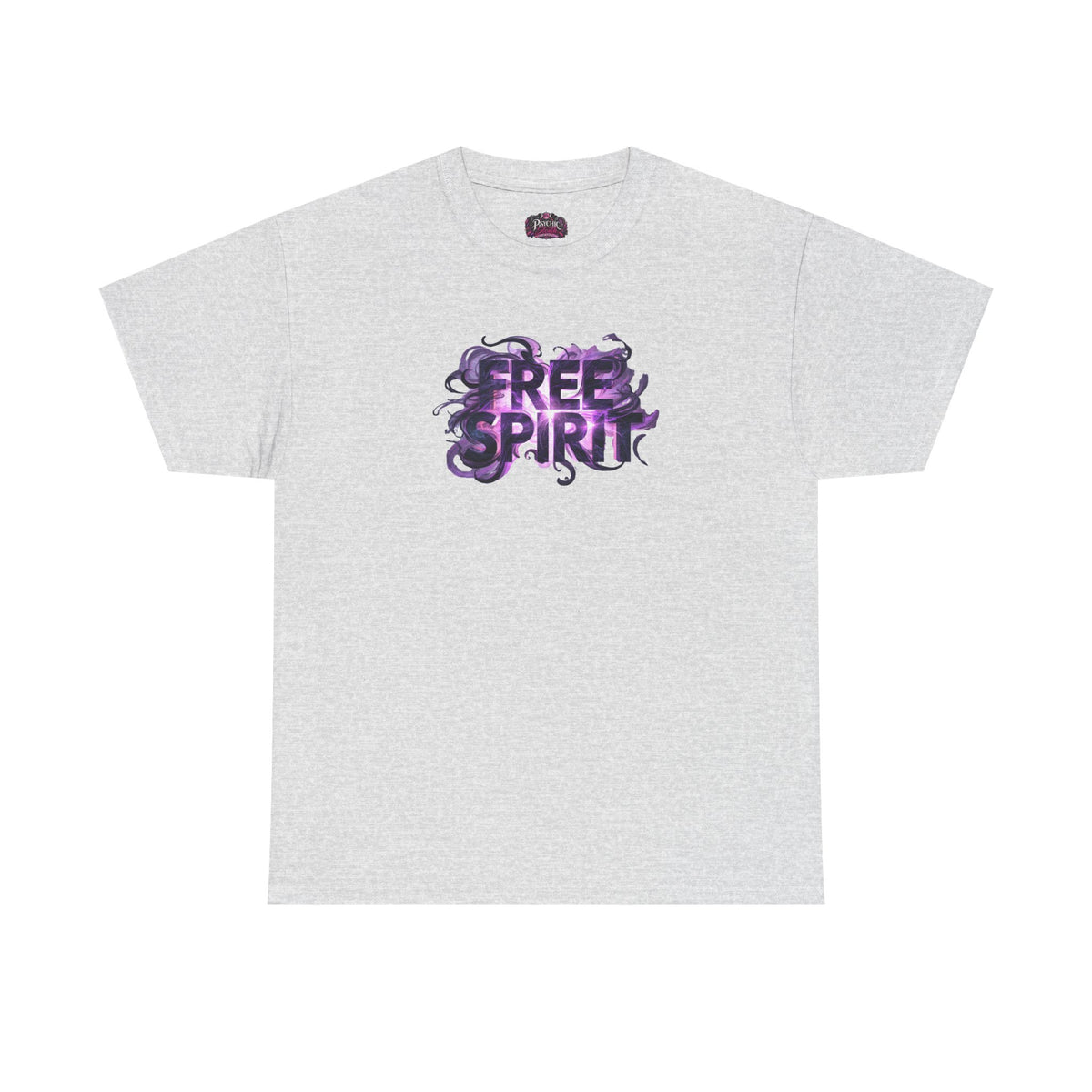 Free Spirit Tee — Purple Galaxy Wings Graphic T-Shirt