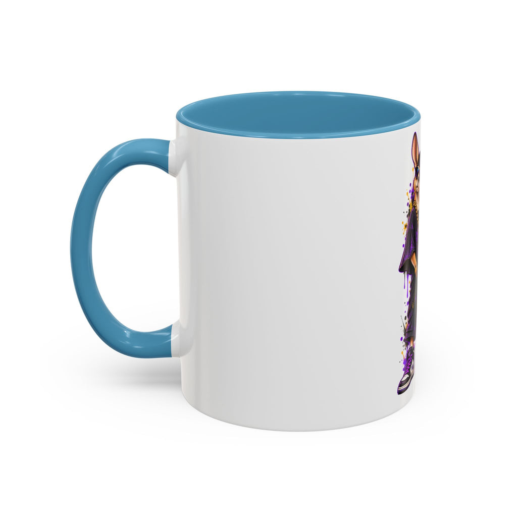 Kangaroo Streetwear Coffee Mug — "FAFO I Have Time" Accent Mug