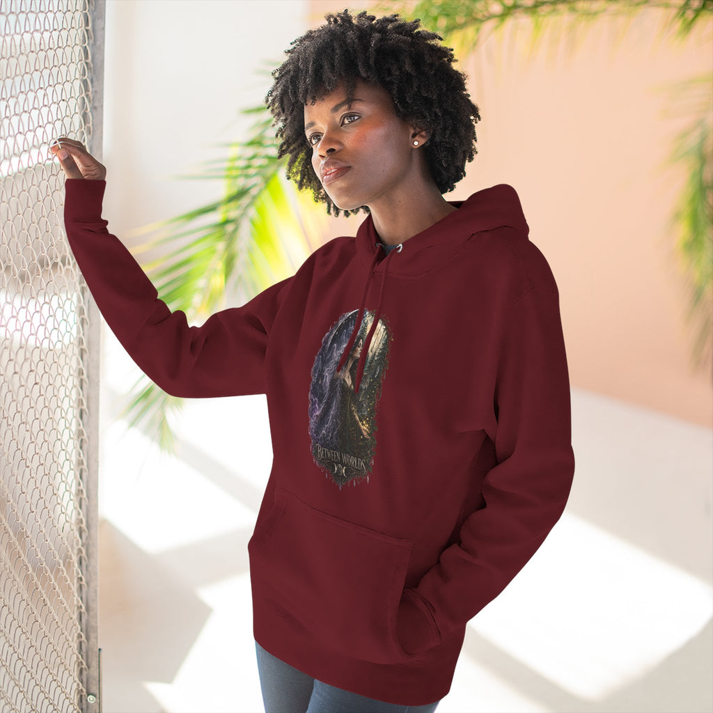Witchy Between Worlds Ghostly Gothic Hoodie