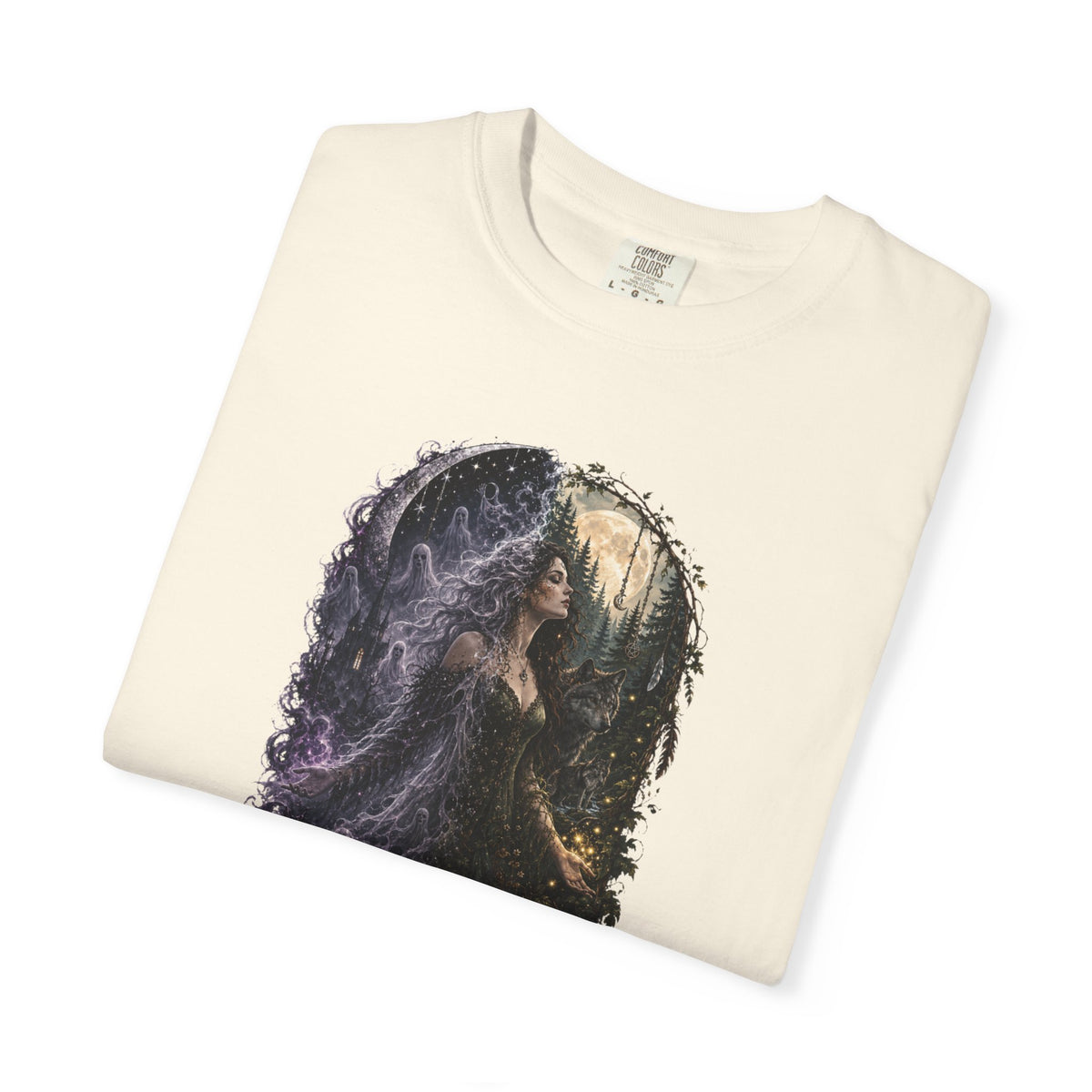 Fantasy Forest T-Shirt — "Between Worlds" Witchy Art Tee