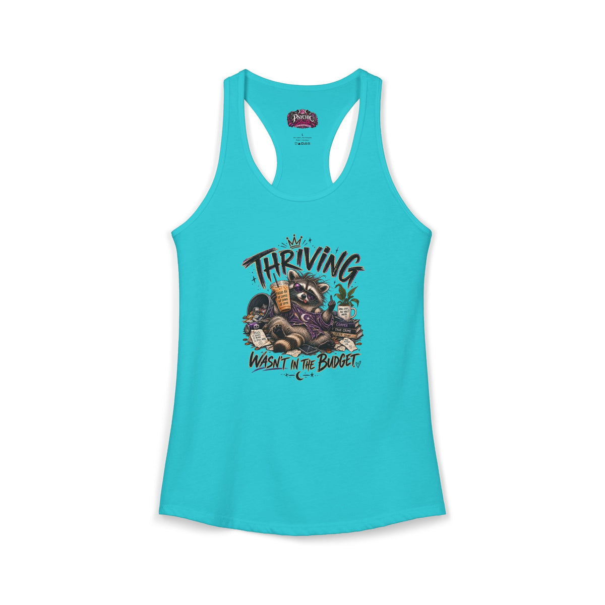 Thriving Humor Raccoon Tank