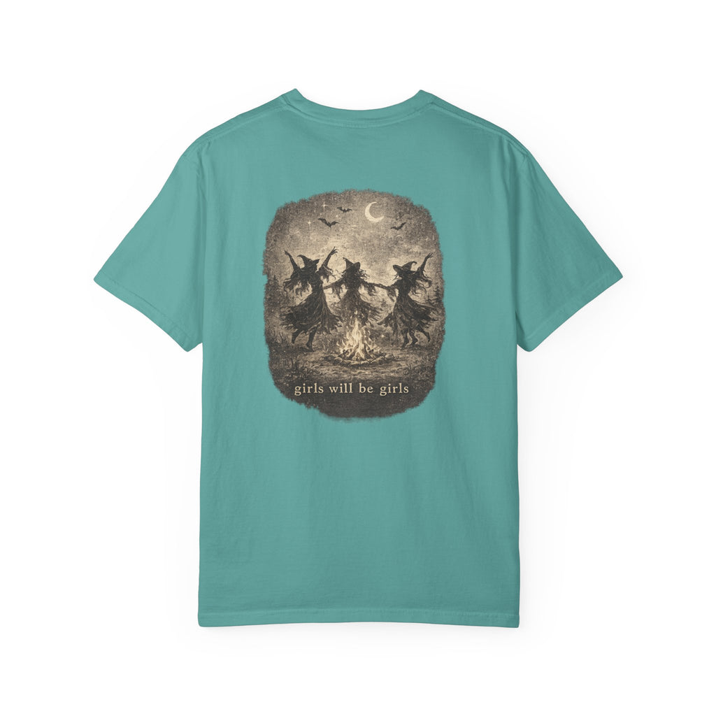 Witch Sisters T-Shirt — "Girls Will Be Girls" Graphic Tee