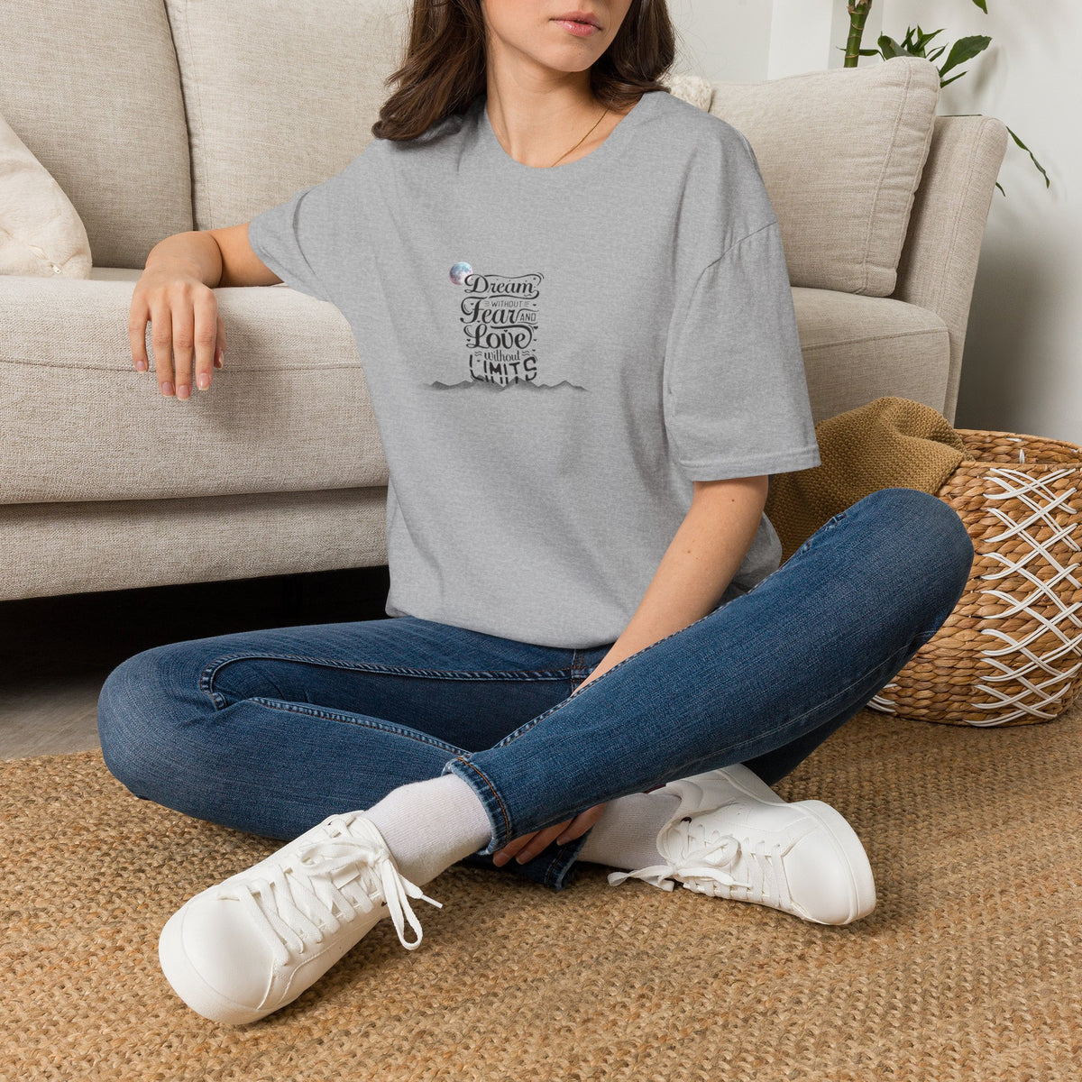 Inspiring 'Dream Without Fear, Love Without Limits' T-Shirt