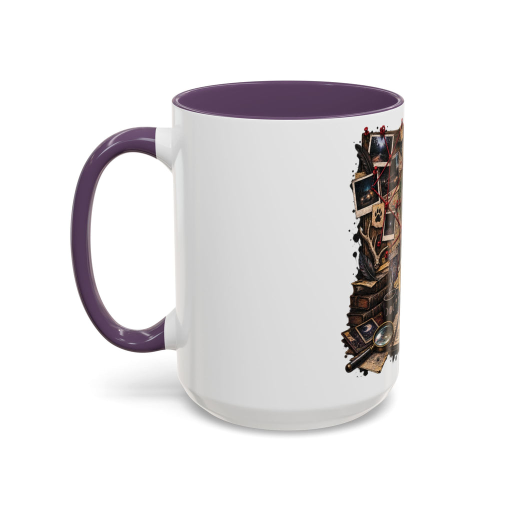 Conspiracy Board Coffee Mug — Detective Mystery Map Design (11/15oz)