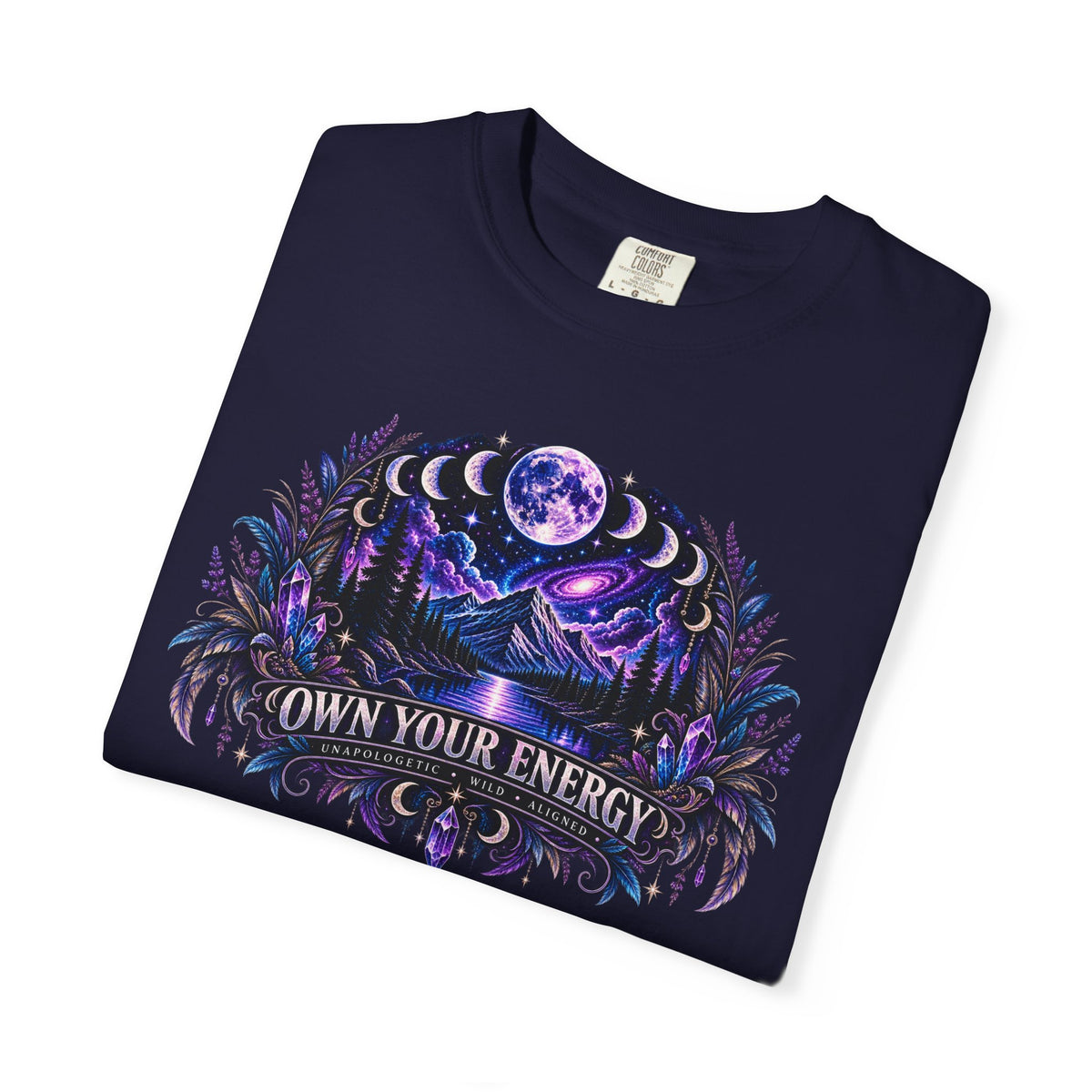 Own Your Energy T-Shirt — Mystic Moon Graphic Tee