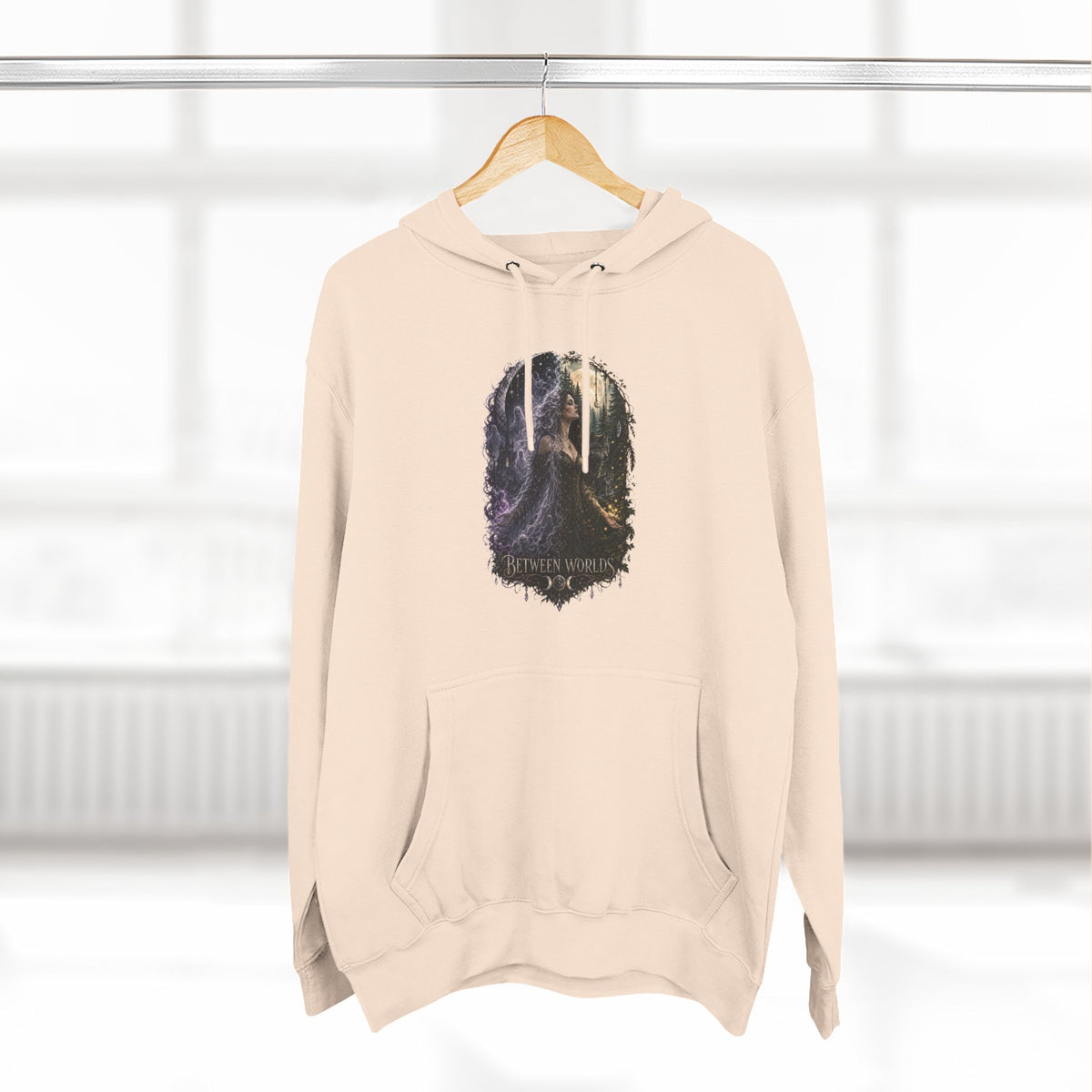 Witchy Between Worlds Ghostly Gothic Hoodie