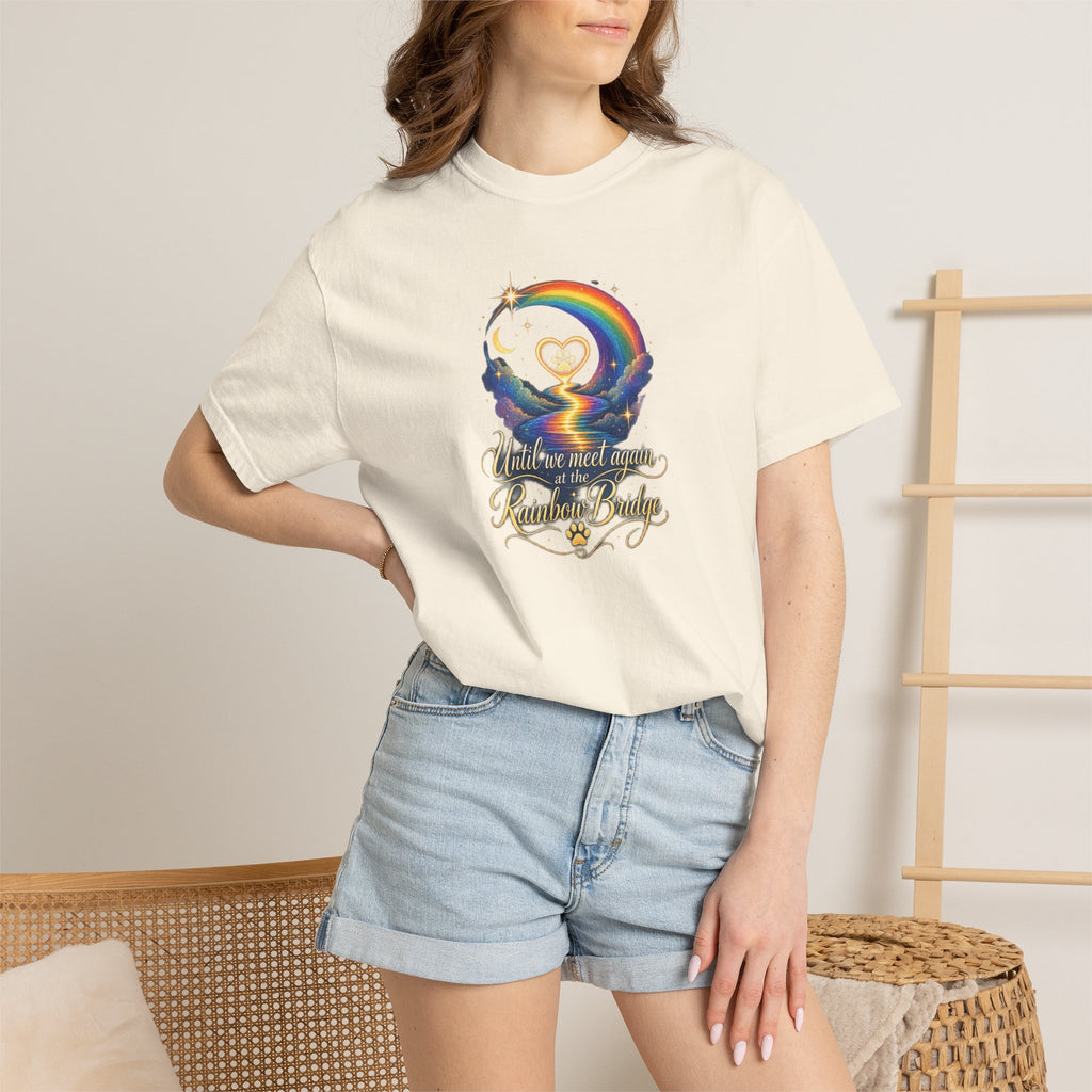 Until we meet again- Rainbow Bridge Memorial tee