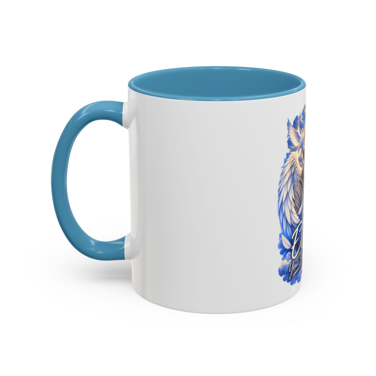 Memorial Coffee Mug — Personalized "Ethan  Your Story Still Matters" Angel Wings Tribute