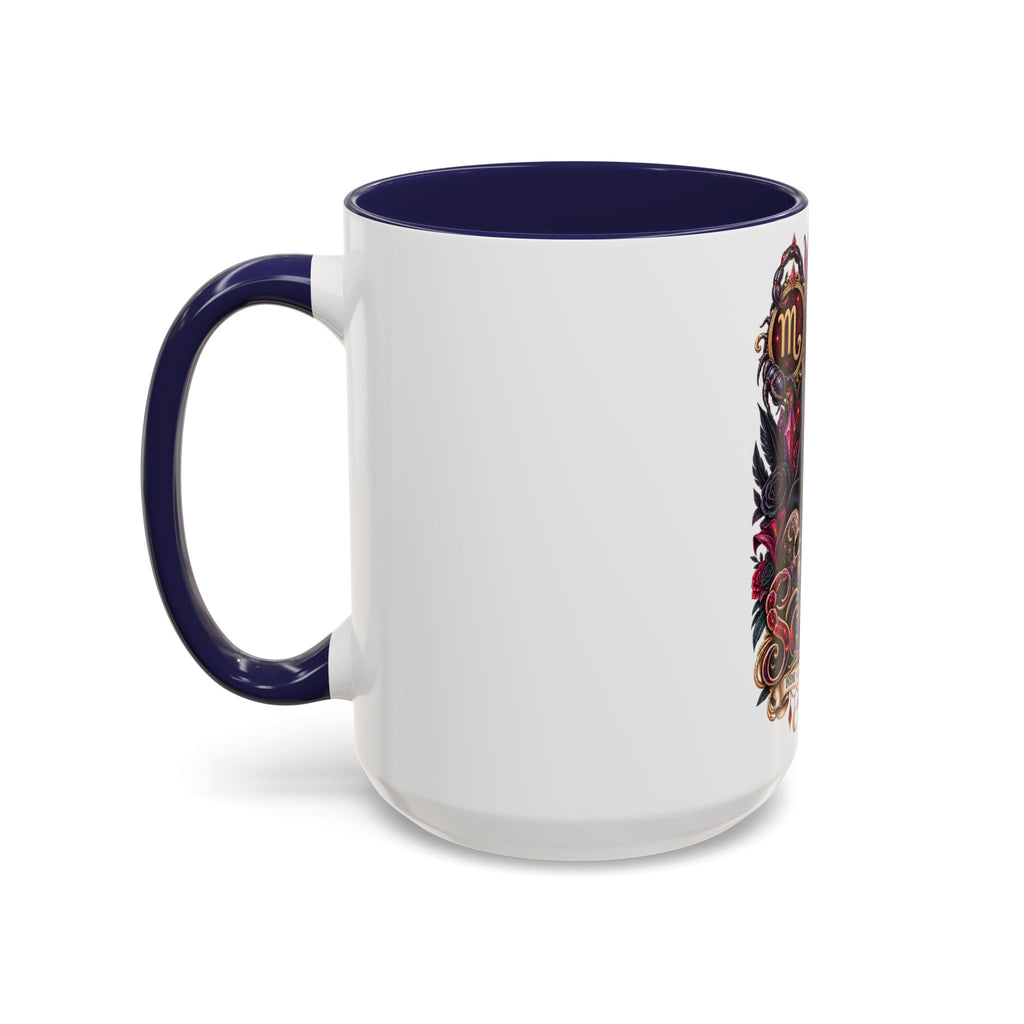 Scorpio Zodiac Black Cat Accent Coffee Mug – Astrology Gift (11oz & 15oz)