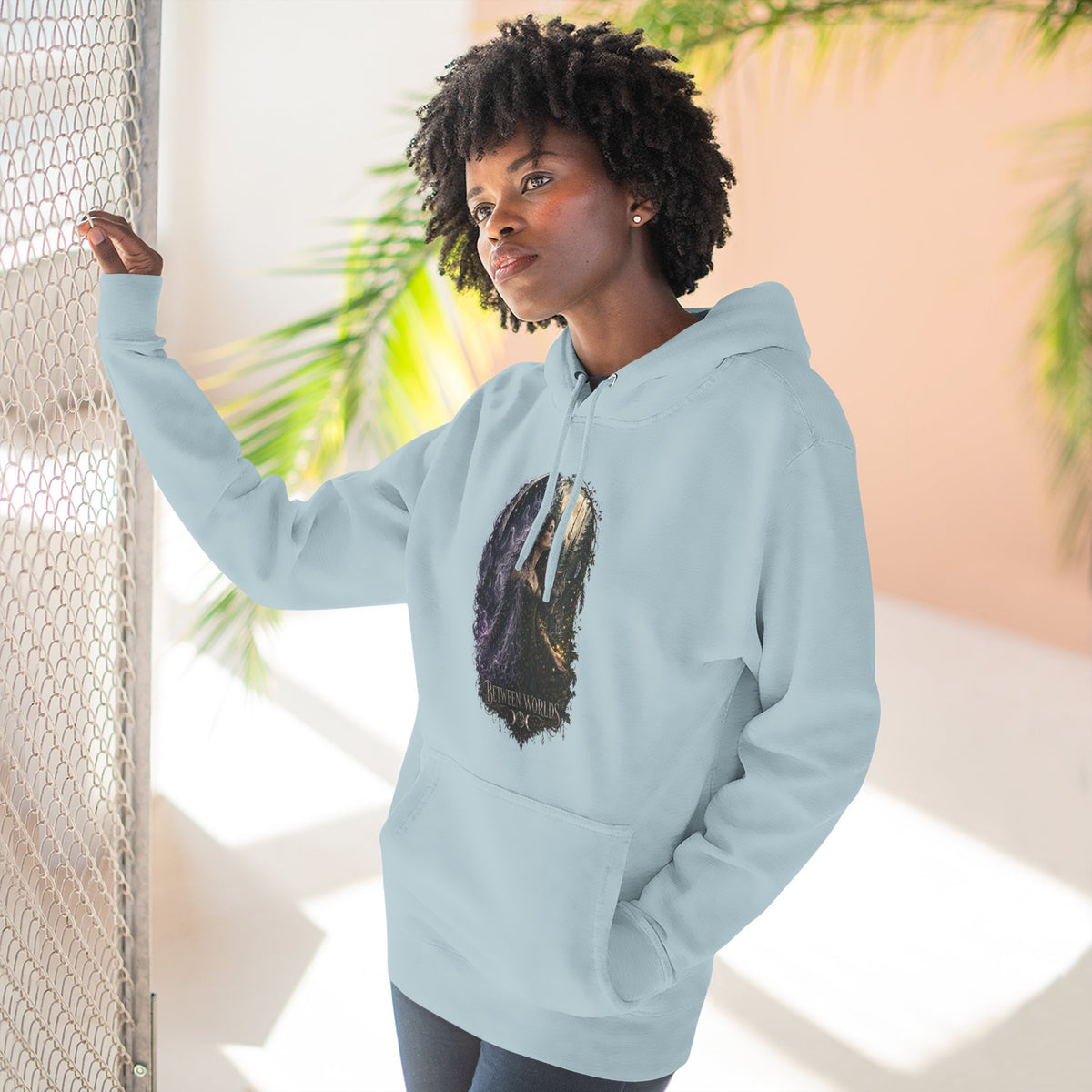 Witchy Between Worlds Ghostly Gothic Hoodie