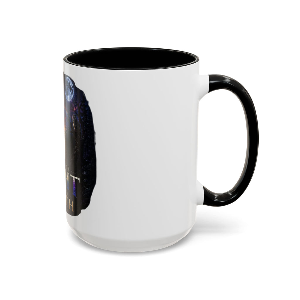 Guided by Light Coffee Mug — Inspirational Nature Moonrise Design (11/15oz) Advocacy mug