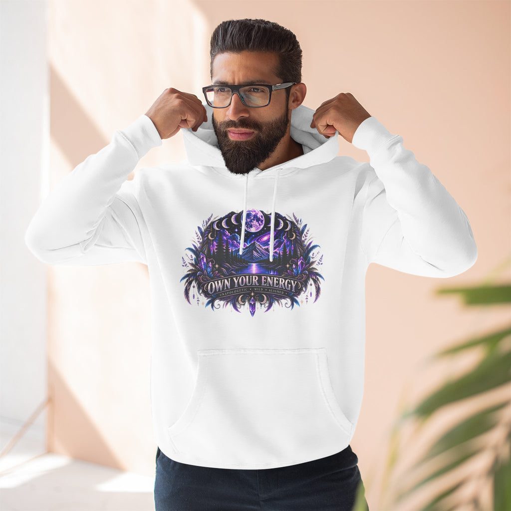 Own Your Energy Hoodie — Cosmic Motivational Pullover