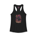 Scorpio Black Cat Bombay Zodiac Tank- Celestial Astrology Cat Lover Tank