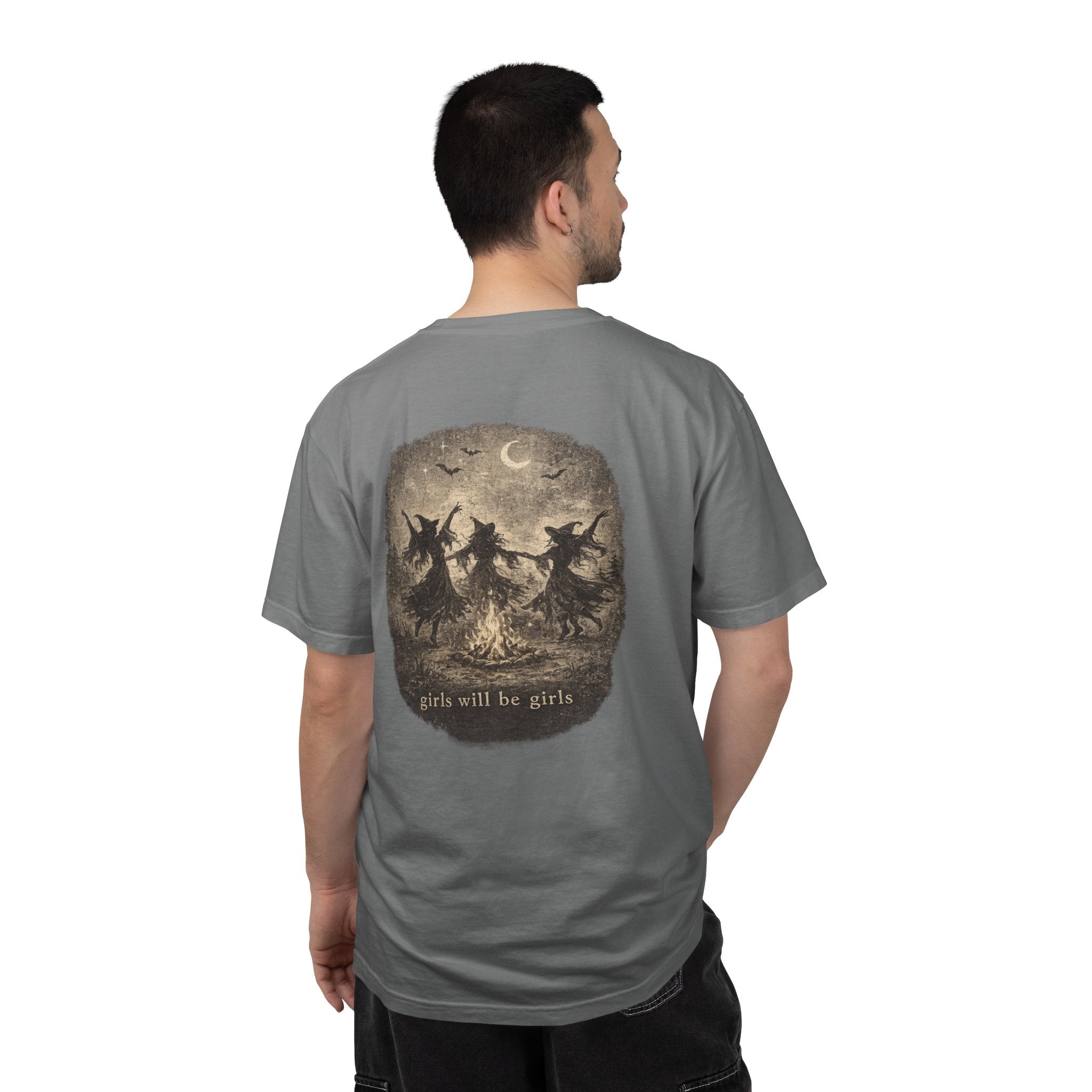 Witch Sisters T-Shirt — "Girls Will Be Girls" Graphic Tee
