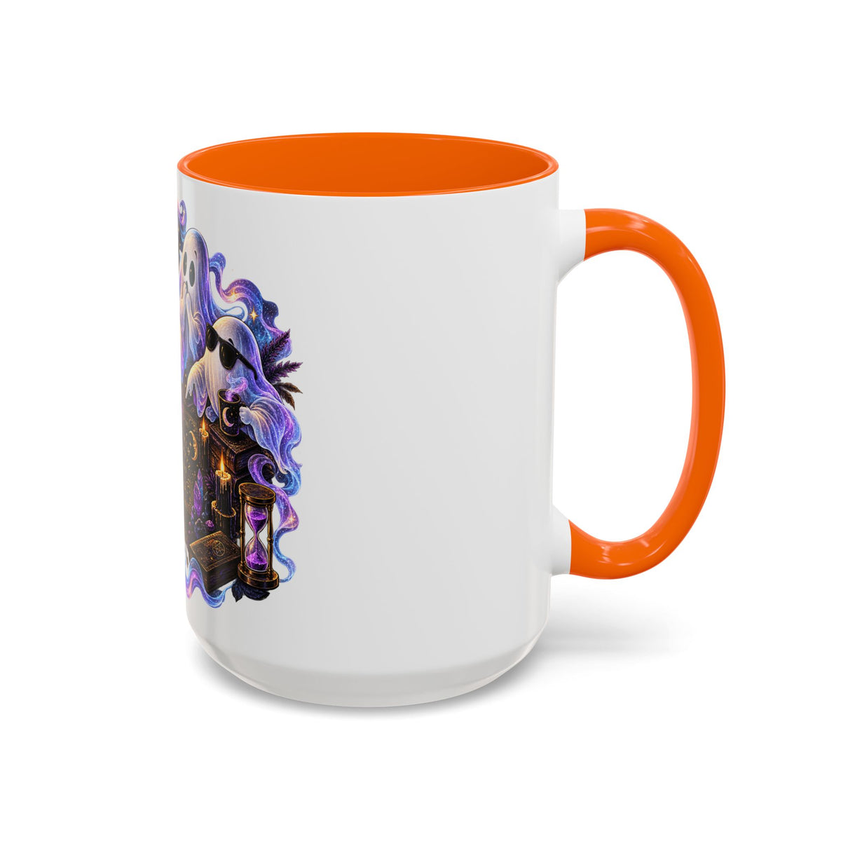 Halloween Ghost Ouija Accent Coffee Mug (11/15oz)