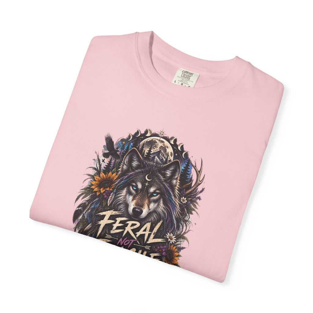 Feral Fragile Wolf T-Shirt — Vintage Wildlife Graphic Tee