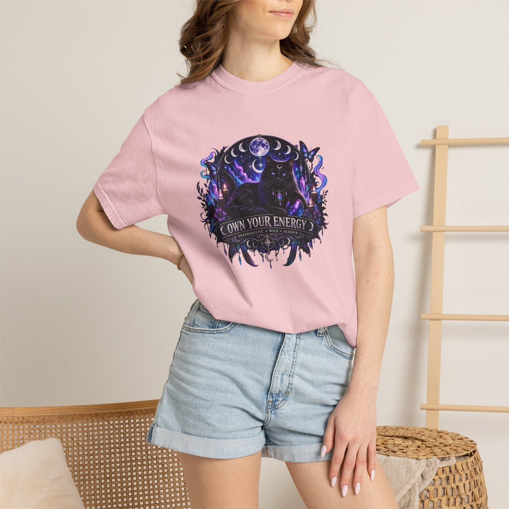 Own Your Energy T-Shirt — Mystic Moon Forest Graphic Tee