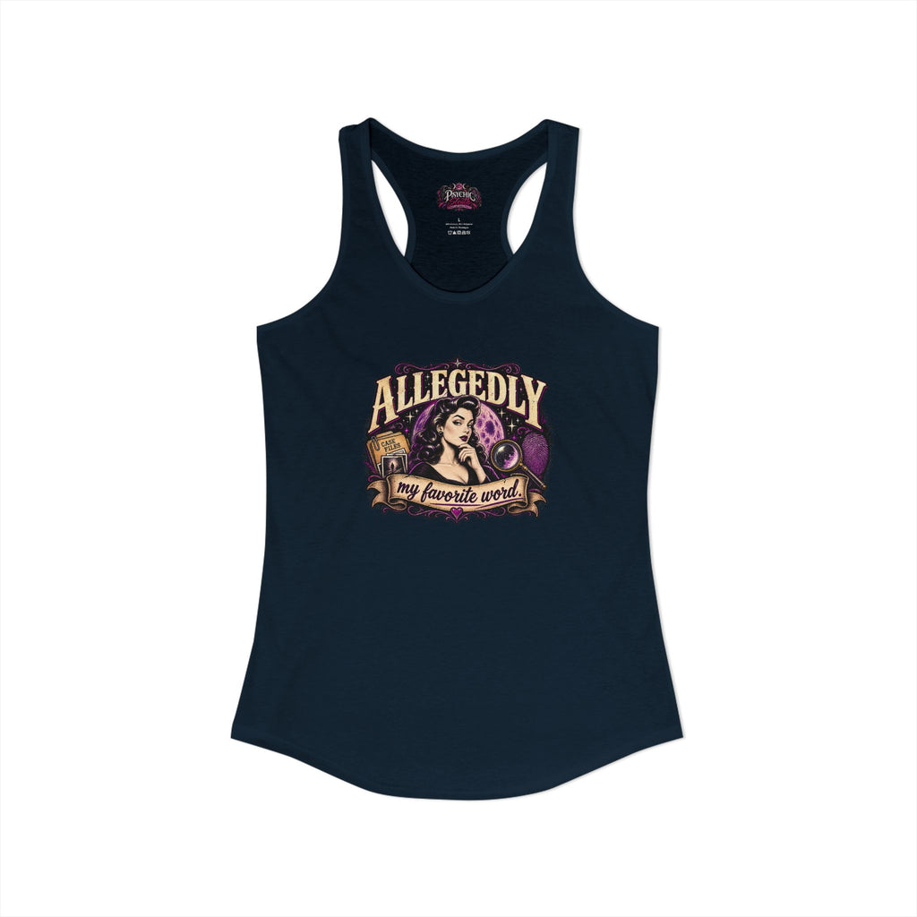 Allegedly My Favorite Word Graphic Tank