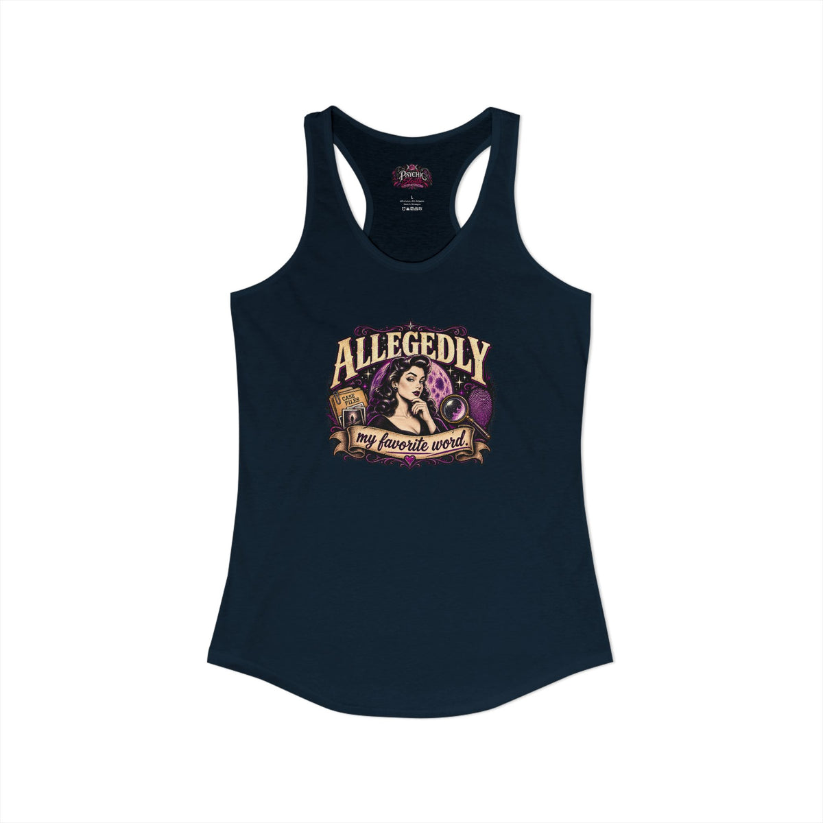 Allegedly My Favorite Word Graphic Tank